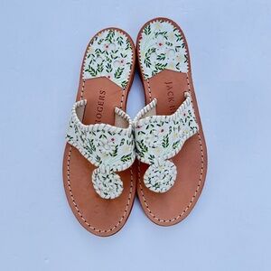 Floral Jack Rogers Sandals